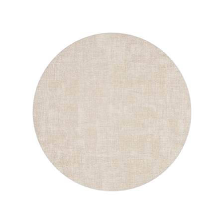 tovaglietta tonda double face fabric bianco latte